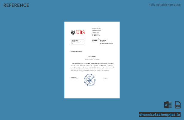 Schweizer UBS-Referenzbeispiel-Vorschau